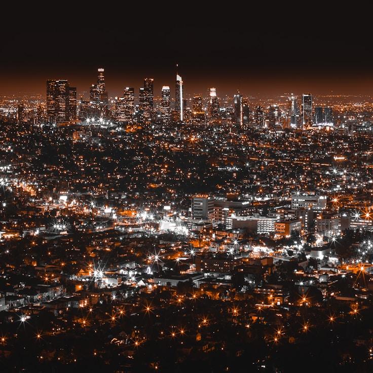 Sunset outdoors in Canada